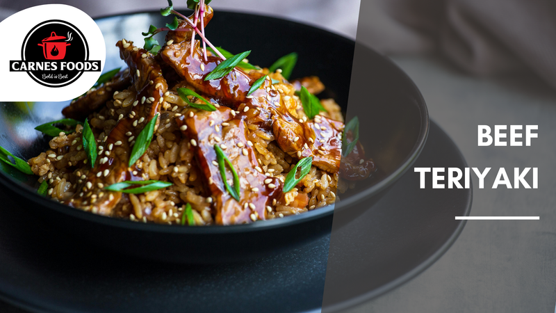 Teriyaki Beef with Mazin Asian Sauce