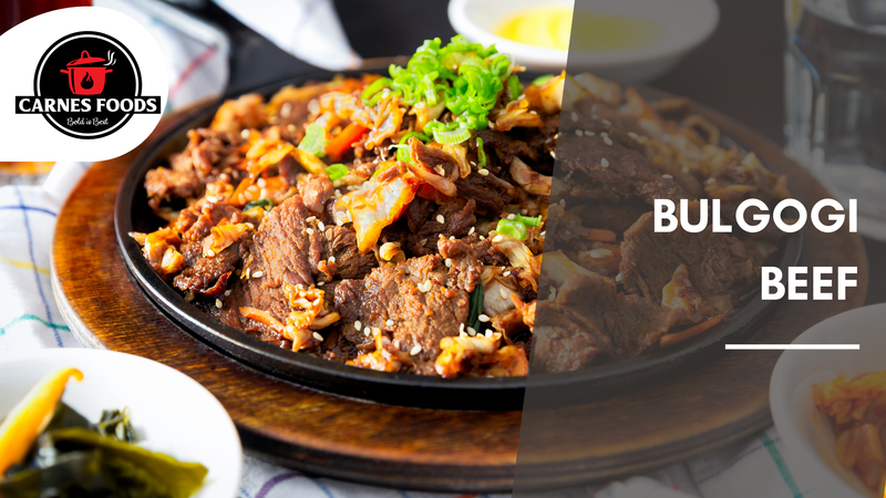 Bulgogi Beef with Mazin Asian Sauce