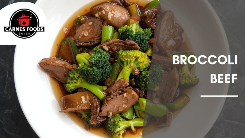 Broccoli Beef with Mazin Asian Sauce