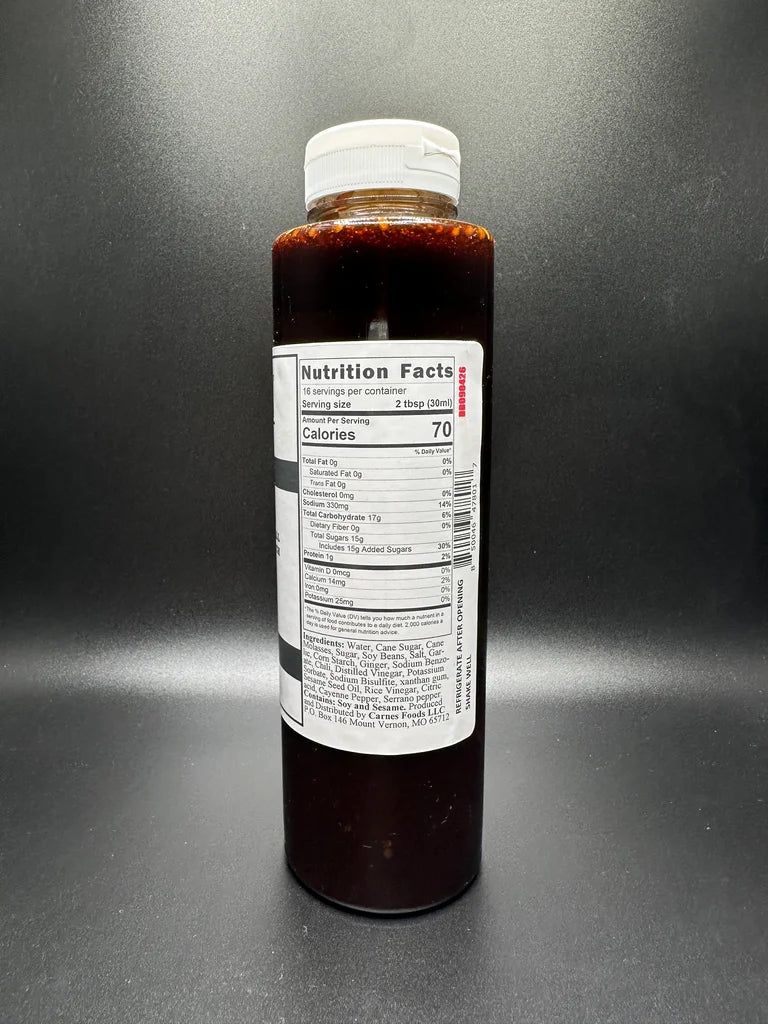 Blazin Mazin Asian Sauce 21oz Squeeze Bottle
