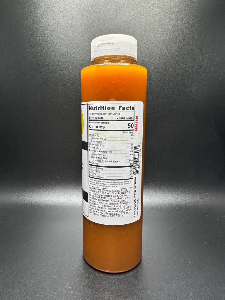 Mango Habanero 19oz Squeeze Bottle