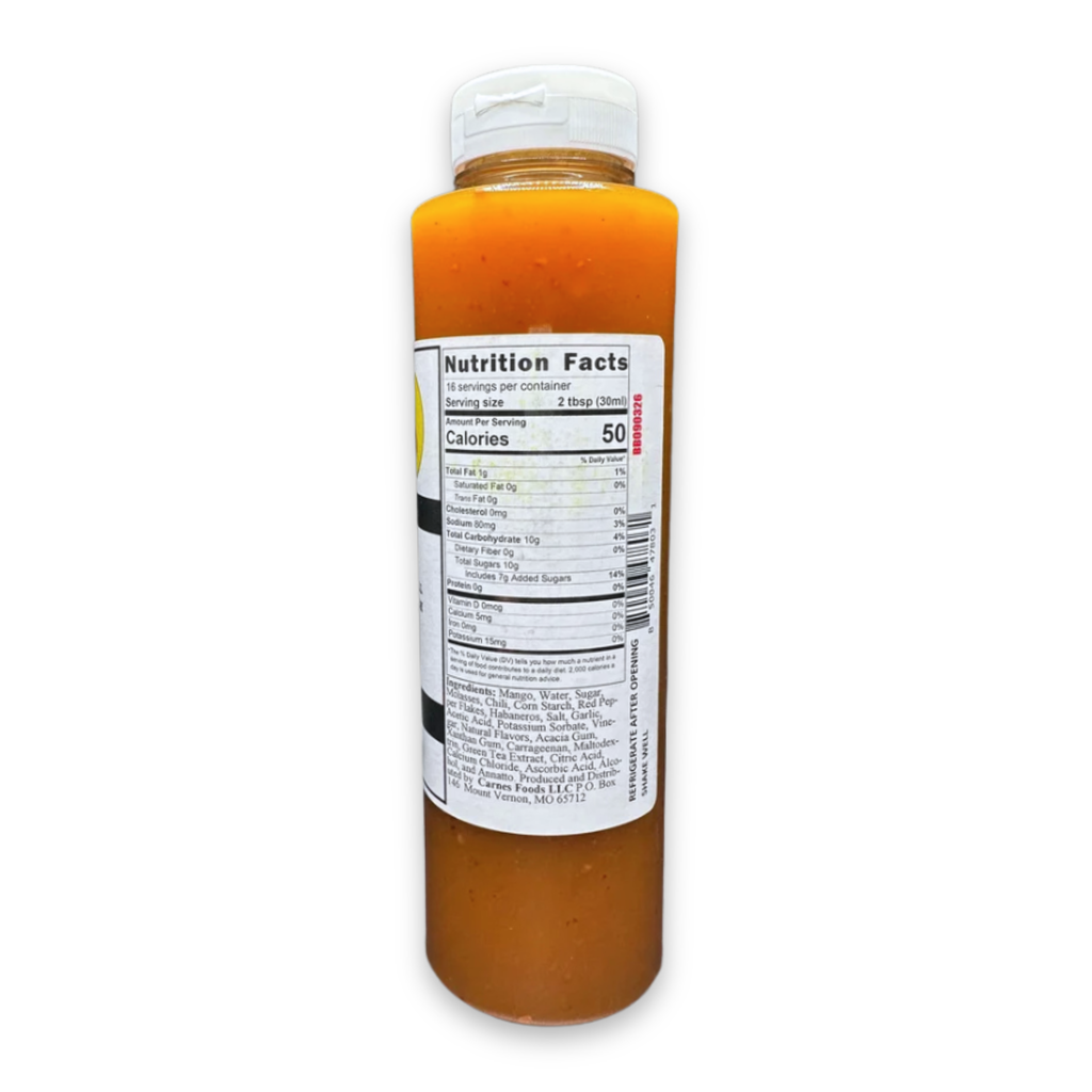 Mango Habanero 19oz Squeeze Bottle