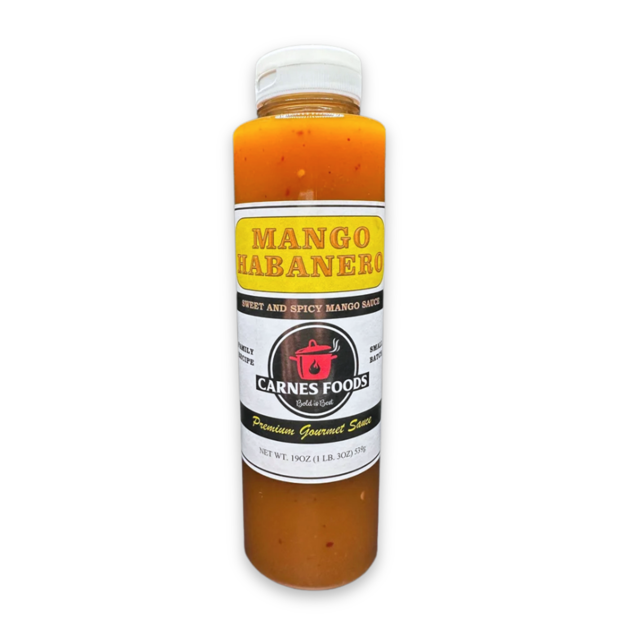 Mango Habanero 19oz Squeeze Bottle