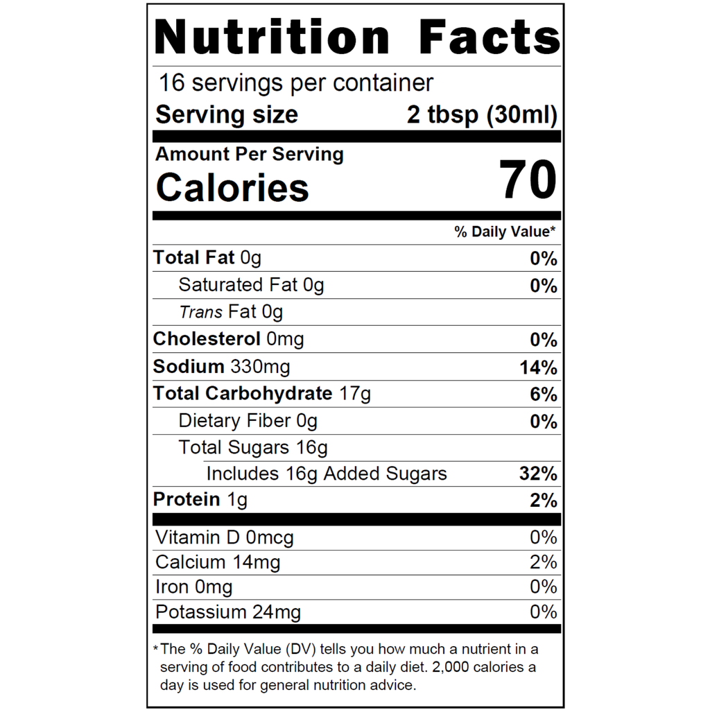 Mazin Asian Sauce 21oz Squeeze Bottle