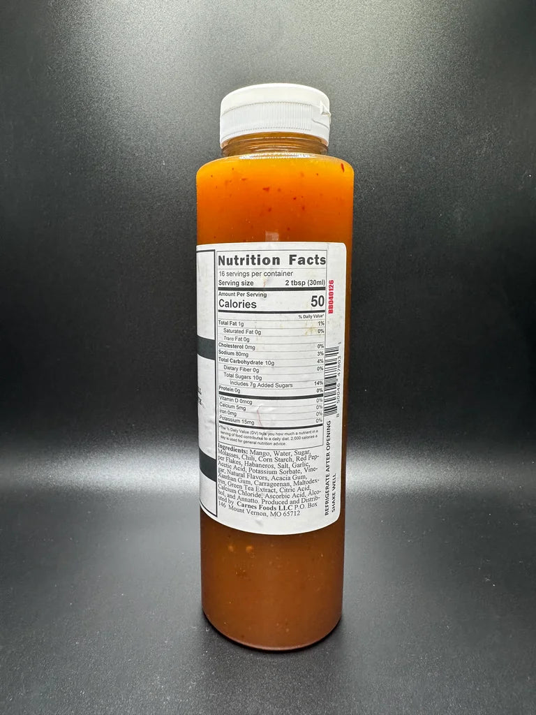 Fire Mango 19oz Squeeze Bottle