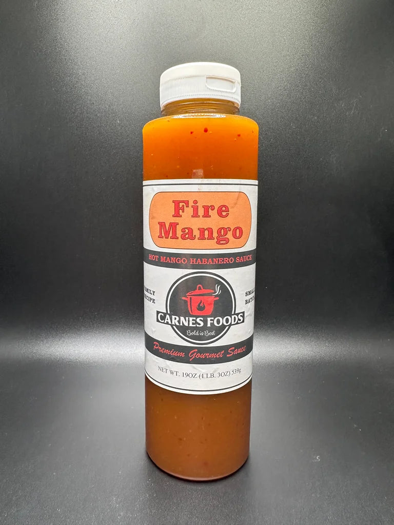 Fire Mango 19oz Squeeze Bottle