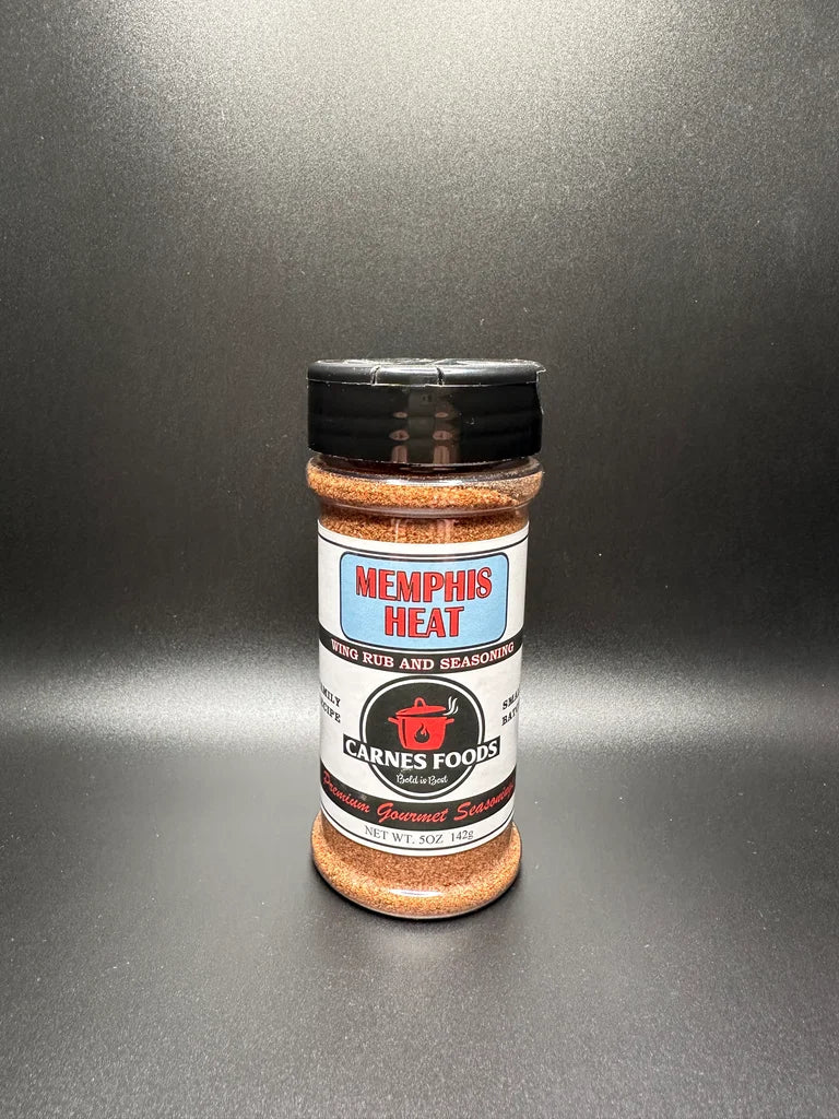 Memphis Heat 5oz Bottle with Duel Flapper Lid