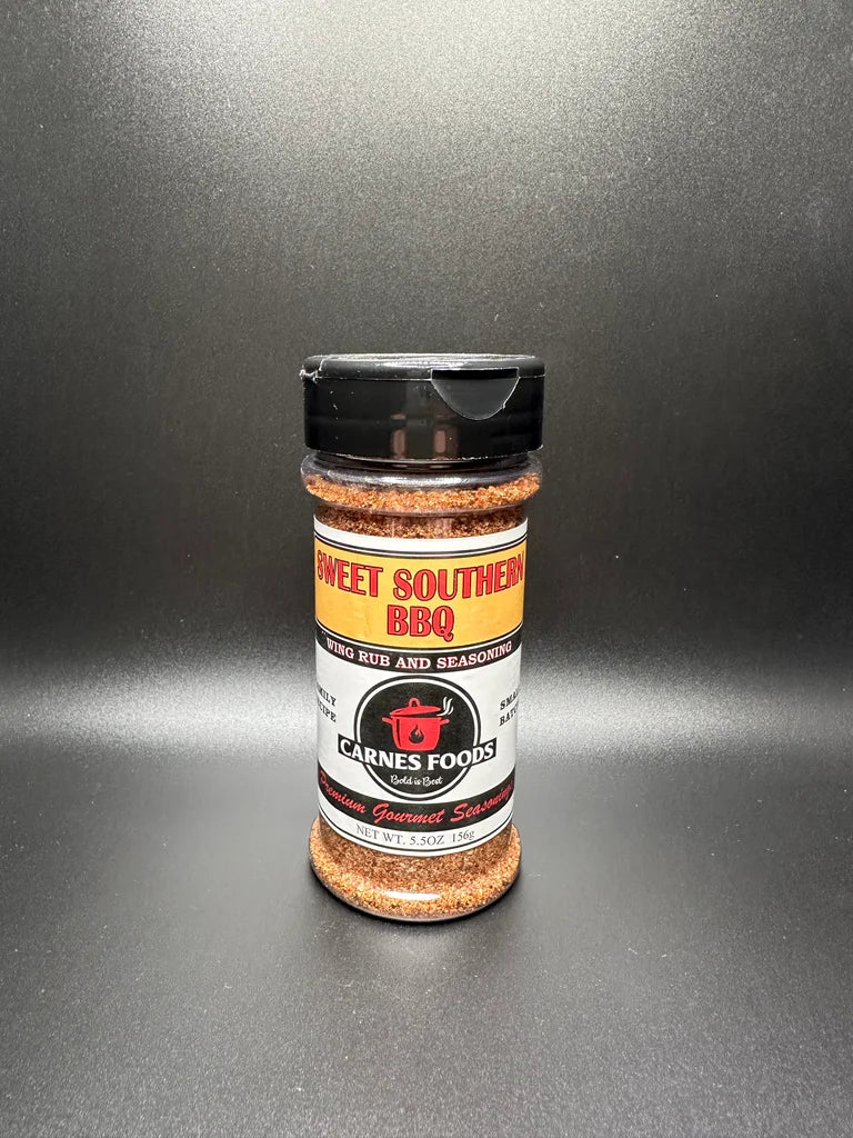 Sweet Southern BBQ 5.5oz Bottle with Duel Flapper Lid